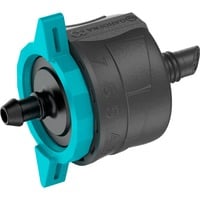 GARDENA Verstelbare Einddruppelaar, drukcompenserend. druppelaar Zwart/turquoise, 5 Stuks