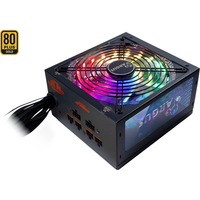 Inter-Tech Argus RGB-750W CM II voeding Zwart, 4x PCIe