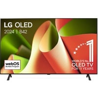 LG OLED B4 4K Smart TV 55" Ultra HD OLED Donkergrijs, 4x HDMI, 2x USB-A, Optisch, CI, Bluetooth, LAN, WLAN, HDR10