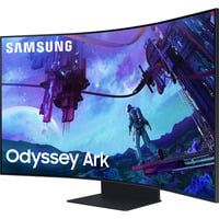 SAMSUNG S55CG97WNU Mini LED Gaming Monitor Odyssey Ark G97NC 55" 4K UHD curved  Zwart, 165 Hz, HDMI, DisplayPort, USB, Audio, WLAN, AMD FreeSync, Tizen