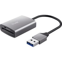 Trust Dalyx Snelle USB-kaartlezer van aluminium aluminium