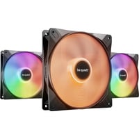 be quiet! Light Wings LX PWM 140mm Reverse RGB case fans Zwart, 3 stuks, 140 x 140 x 25 mm, Reverse, 3 stuks