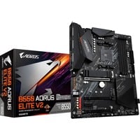 GIGABYTE AORUS B550 ELITE V2 socket AM4 moederbord Donkergrijs, RAID, Gb-LAN, Sound, ATX