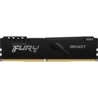 Kingston FURY 16 GB DDR4-3200 werkgeheugen Zwart, KF432C16BB1/16, Beast, XMP 2.0