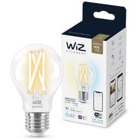 WiZ Filament doorzichtig A60 E27 led-lamp Wifi + Bluetooth protocol