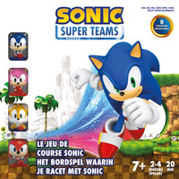 Asmodee Sonic Super Teams Bordspel Frans / Nederlands, 2 - 4 spelers, 20 minuten, Vanaf 7 jaar