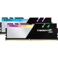 G.Skill 32 GB DDR4-3200 Kit werkgeheugen Zwart/wit, F4-3200C16D-32GTZN, Trident Z Neo