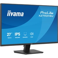 iiyama ProLite X2793HSU-B1 27" monitor Zwart (mat), 120 Hz, HDMI, DisplayPort, USB, Audio