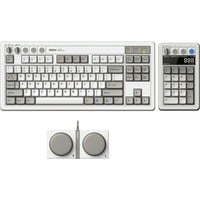 8BitDo IBM Bundel mechanisch gaming toetsenbord Grijs, US lay-out (QWERTY), Kailh Box White, 80% (TKL), Bluetooth Low Energy, Wireless 2.4G, USB