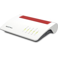 AVM FRITZ!Box 5590 Fiber AON router Wit/rood, Mesh Wi-Fi