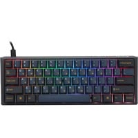 Ducky One 3 Pro Mini RGB mechanisch gaming toetsenbord Zwart, US lay-out (QWERTY), Cherry MX2A Brown, 60%, RGB led, Double-shot PBT, QUACK Mechanics, hot swap
