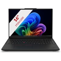 Lenovo ThinkPad T16 Gen 5 Intel (21WT005GMH) 16"  Copilot+ laptop Zwart | Ultra 7 355 | Intel Graphics | 16 GB | 512 GB SSD