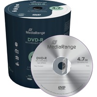 MediaRange DVD-R 4,7 GB blanco dvd's 16x, 100 stuks