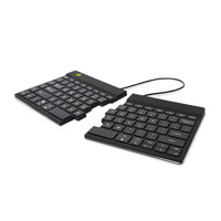 R-Go Tools Split Break versie 2, toetsenbord Zwart, US lay-out, Scissor switches, Bluetooth 5.0