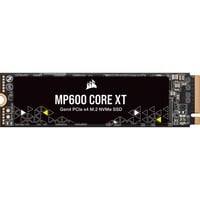 Corsair MP600 CORE XT 2 TB SSD Zwart, PCIe Gen 4.0 x4, NVMe 1.4, M.2 2280, 3D QLC NAND