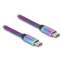 DeLOCK USB 2.0 USB-C kabel, 2 meter Meerkleurig