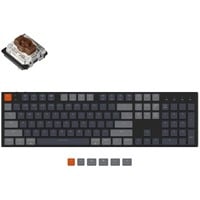 Keychron K5-B3, toetsenbord Zwart, US lay-out, Gateron Low Profile Mechanical Brown, RGB leds, ABS, Bluetooth 5.1