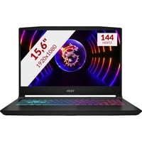 MSI Katana 15 B13VFK-1810NL 15.6" gaming laptop Zwart | i7-13620H | RTX 4060 | 16 GB | 1 TB SSD