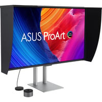 ASUS ProArt Display OLED PA32UCDMR-K 31.5" 4K Ultra HD monitor Zilver, 1x DisplayPort, 1x HDMI, 1x USB-C, 1x USB-A, 2x Thunderbolt, 240 Hz