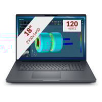 Dell Pro Max 18 Plus MB18250 (C6H1R) 18"  laptop Zwart | Ultra 7 265HX | RTX PRO 3000 | 32 GB | 1 TB SSD | NFC