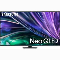 SAMSUNG QE55QN88DBT 55" Ultra HD QLED-tv Zilver, HDMI, USB, LAN, Audio, FreeSync