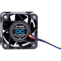 Alphacool ES 40mm 400-15.000rpm Fan case fan Zwart, 4-pin PWM-aansluiting
