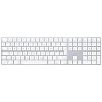 Apple Magic Keyboard met numeriek toetsenblok, toetsenbord Zilver/wit, EU lay-out (QWERTY), Scissor, Bluetooth