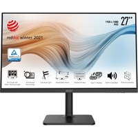 MSI Modern MD271P 27" monitor Zwart, HDMI, USB-C, Audio, 75 Hz