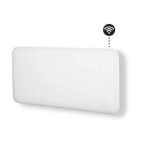 Mill Steel Wi-Fi paneelverwarming PA2000WIFI4A met voet Wit, 2000 Watt, tot 28 m², Zigbee 3.0, Mill-app