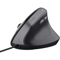 Trust Bayo II Bedrade Ergonomische muis Zwart, 800 dpi - 2400 dpi