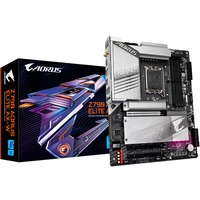 GIGABYTE Z790 AORUS ELITE AX-W socket 1700 moederbord Zilver, RAID, 2.5Gb-LAN, WLAN, BT, Sound, ATX