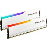 G.Skill Ripjaws M5 RGB 64 GB DDR5-6400 (2x 32 GB) werkgeheugen Wit, F5-6400J3239G32GX2-RM5RW, XMP 3.0