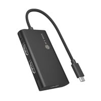 ICY BOX IB-AD1030-C - USB-C > HDMI adapter Zwart