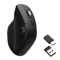 Keychron M6S-A71 gaming muis Zwart, 50 - 12000 DPI, USB-C / Bluetooth 5.1 / 2.4 GHz