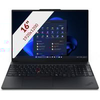 Lenovo ThinkPad E16 Gen 3 (21ST0020MH) 16" laptop Zwart | Ryzen 7 250 | Radeon 780M | 32 GB | 1 TB SSD
