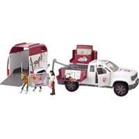 Schleich Horse Club - Mobiele dierenarts met aanhanger speelset 42704