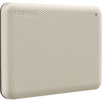 Toshiba Canvio Advance, 4 TB externe harde schijf Beige, HDTCA40EW3CA, USB 3.2 Gen 1