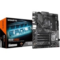GIGABYTE B550 EAGLE socket AM4 moederbord RAID, Gb-LAN, Sound, ATX