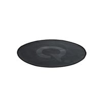 HerQs Grounder Cozy & Blaze Heat Mat Zwart, Ø 70 cm