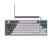 LORGAR Azar 514TKL RGB mechanisch gaming toetsenbord Wit, US lay-out (QWERTY), LOGAR Dream, 80% (TKL), RGB