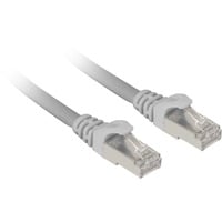 Sharkoon Patchkabel SFTP, RJ-45 met Cat.7a Grijs, 10 meter, Ruwe kabel