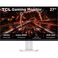 TCL 27P1AD 27" gaming monitor Wit, 1x DisplayPort, 1x HDMI, 300 Hz (OC)