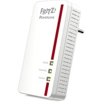 AVM FRITZ!Powerline 1260E International Wit, 1 stuks, Mesh Wi-Fi