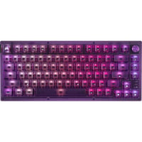 Corsair K65 Plus Wireless RGB mechanisch gaming toetsenbord Paars, US lay-out (QWERTY), Corsair MLX Red v2, 75%, RGB leds, PBT double-shot, USB, 2,4 GHz, Bluetooth