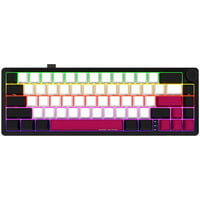 LORGAR KBP70MW RGB mechanisch gaming toetsenbord Zwart, US lay-out (QWERTY), LOGAR Toxic Purple, 65%, RGB, Hot-swappable, PBT Double-shot, Bluetooth | 2.4GHz | USB