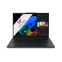 Lenovo ThinkPad T16 Gen 4 AMD (21QN001WMH) 16"  Copilot+ laptop Zwart | Ryzen AI 7 PRO 350 | Radeon 860M | 32 GB | 1 TB SSD