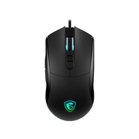 MSI FORGE GM320 gaming muis Zwart, 800 - 12.800 DPI, RGB