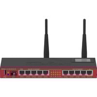 MikroTik RB2011UiAS-2HnD-IN router Zwart/rood