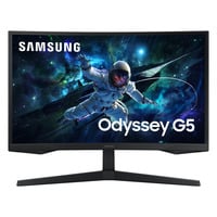 Samsung Odyssey G5 S27CG554EU 27" curved gaming monitor Zwart, 165 Hz, HDMI, DisplayPort, AMD FreeSync