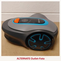 GARDENA Robotmaaier SILENO minimo 500 Grijs/turquoise, 500 m², Li-ion accu + Basisstation inbegrepen, Bluetooth